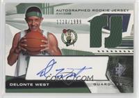 Autographed Rookie Jersey - Delonte West #/1,999