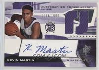 Autographed Rookie Jersey - Kevin Martin #/1,999