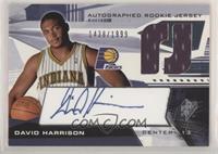 Autographed Rookie Jersey - David Harrison #/1,999