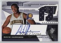 Autographed Rookie Jersey - David Harrison #/1,999