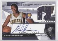 Autographed Rookie Jersey - David Harrison #/1,999