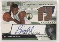 Autographed Rookie Jersey - Al Jefferson [EX to NM] #/1,999