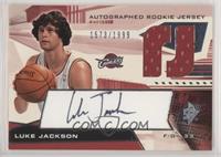 Autographed Rookie Jersey - Luke Jackson #/1,999