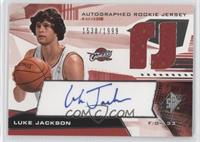 Autographed Rookie Jersey - Luke Jackson #/1,999