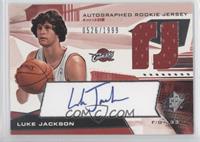 Autographed Rookie Jersey - Luke Jackson #/1,999