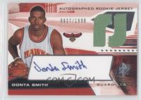 Autographed Rookie Jersey - Donta Smith #/1,999