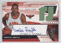 Autographed Rookie Jersey - Donta Smith #/1,999