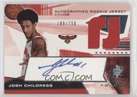Autographed Rookie Jersey - Josh Childress #/750