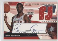 Autographed Rookie Jersey - Ben Gordon #/750