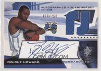 Autographed Rookie Jersey - Dwight Howard #/750