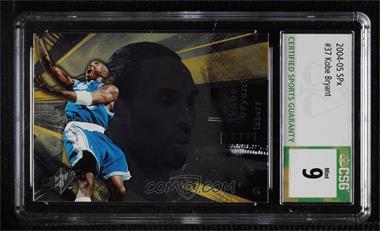 2004-05 SPx - [Base] #37 - Kobe Bryant [CSG 9 Mint]