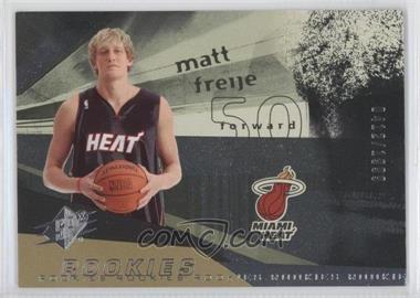 2004-05 SPx - [Base] #91 - Rookies - Matt Freije /1999