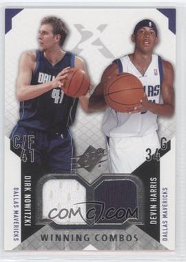 2004-05 SPx - Winning Combos #WC-NH - Dirk Nowitzki, Devin Harris