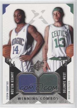 2004-05 SPx - Winning Combos #WC-NW - Jameer Nelson, Delonte West