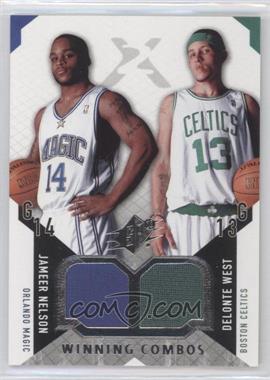 2004-05 SPx - Winning Combos #WC-NW - Jameer Nelson, Delonte West