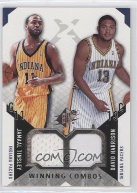 2004-05 SPx - Winning Combos #WC-TH - Jamaal Tinsley, David Harrison