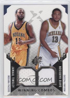 2004-05 SPx - Winning Combos #WC-TH - Jamaal Tinsley, David Harrison