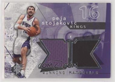 2004-05 SPx - Winning Materials #WM-PS - Peja Stojakovic