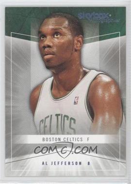 2004-05 Skybox Autographics - [Base] #80 - Al Jefferson /750