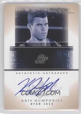 2004-05 Skybox Autographics - Future Signs Autographs #FSA-KH - Kris Humphries /100