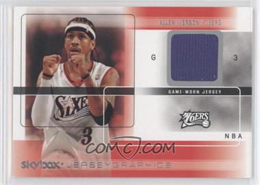 2004-05 Skybox Autographics - Jerseygraphics - Silver #J-AI - Allen Iverson