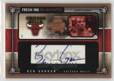 2004-05 Skybox Fresh Ink - Fresh Ink Autographs #FIA-BG - Ben Gordon /199