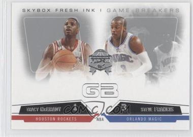 2004-05 Skybox Fresh Ink - Game Breakers #14GB - Tracy McGrady, Steve Francis