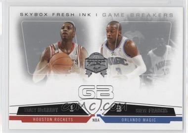 2004-05 Skybox Fresh Ink - Game Breakers #14GB - Tracy McGrady, Steve Francis