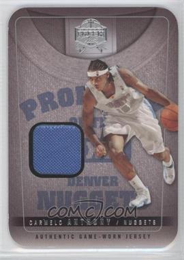 2004-05 Skybox Fresh Ink - Property Of Jerseys - Die-Cut #PO-CA - Carmelo Anthony /199