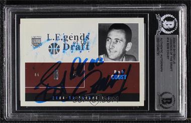 2004-05 Skybox L.E. - L.E.gends of the Draft #14 LD - Bob Cousy [BAS BGS Authentic]