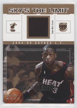 2004-05 Skybox L.E. - Sky's the Limit - Gold Jersey #SL-DW - Dwyane Wade /50