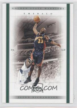 2004-05 Skybox Premium - [Base] - Emerald #7 - Jason Richardson /15