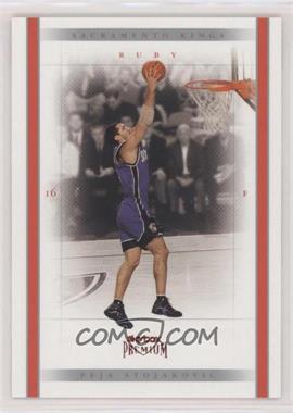 2004-05 Skybox Premium - [Base] - Ruby #45 - Peja Stojakovic /75