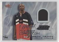 Jason Terry (2000-01 Fleer Feel The Game Jacket) #/47