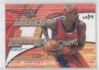 Lamar Odom (2001-02 Fleer Ultra Triple Double Trouble) #/24