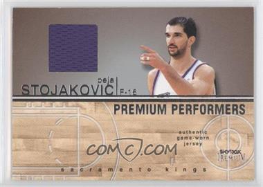 2004-05 Skybox Premium - Premium Performers Jerseys #PPJ-PS - Peja Stojakovic