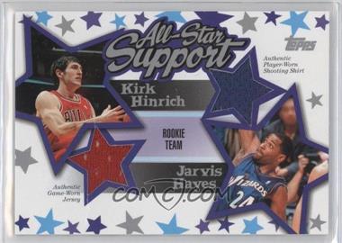 2004-05 Topps - All-Star Support - Relics #ASR-HH - Kirk Hinrich, Jarvis Hayes /250