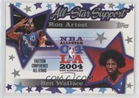 Ron Artest, Ben Wallace