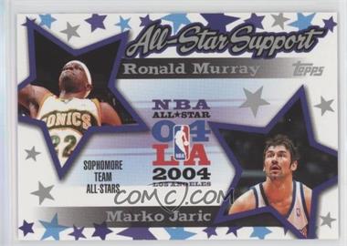 2004-05 Topps - All-Star Support #AS-MJ - Ronald Murray, Marko Jaric