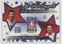 Peja Stojakovic, Dirk Nowitzki