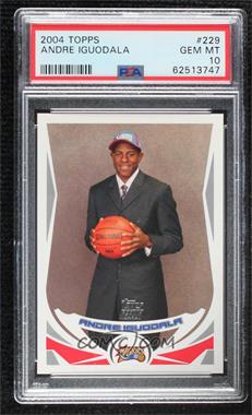 2004-05 Topps - [Base] #229 - Andre Iguodala [PSA 10 GEM MT]