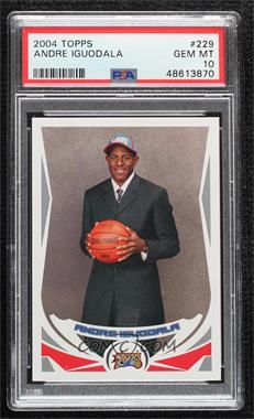 2004-05 Topps - [Base] #229 - Andre Iguodala [PSA 10 GEM MT]