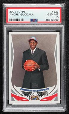 2004-05 Topps - [Base] #229 - Andre Iguodala [PSA 10 GEM MT]