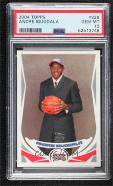 2004-05 Topps - [Base] #229 - Andre Iguodala [PSA 10 GEM MT]