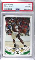 Tony Allen [PSA 10 GEM MT]