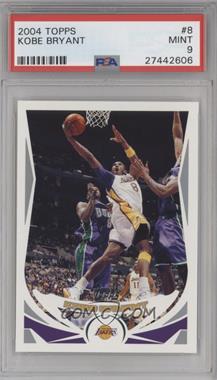 2004-05 Topps - [Base] #8 - Kobe Bryant [PSA 9 MINT]