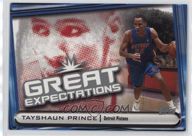 2004-05 Topps - Great Expectations #GE-TP - Tayshaun Prince