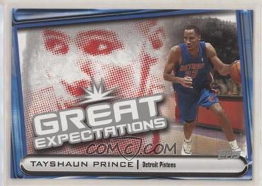 2004-05 Topps - Great Expectations #GE-TP - Tayshaun Prince