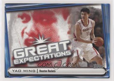 2004-05 Topps - Great Expectations #GE-YM - Yao Ming