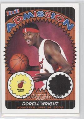 2004-05 Topps Bazooka - Admission #ADMDW - Dorell Wright